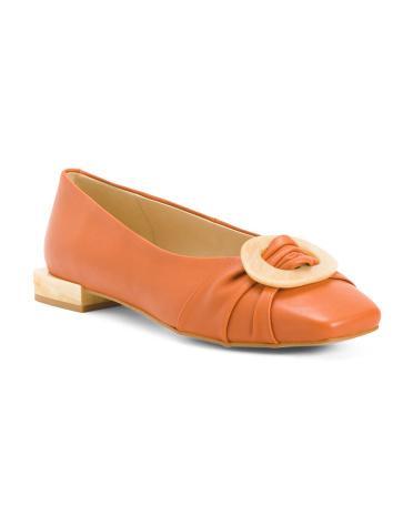 Leather Flats for Women Product Image