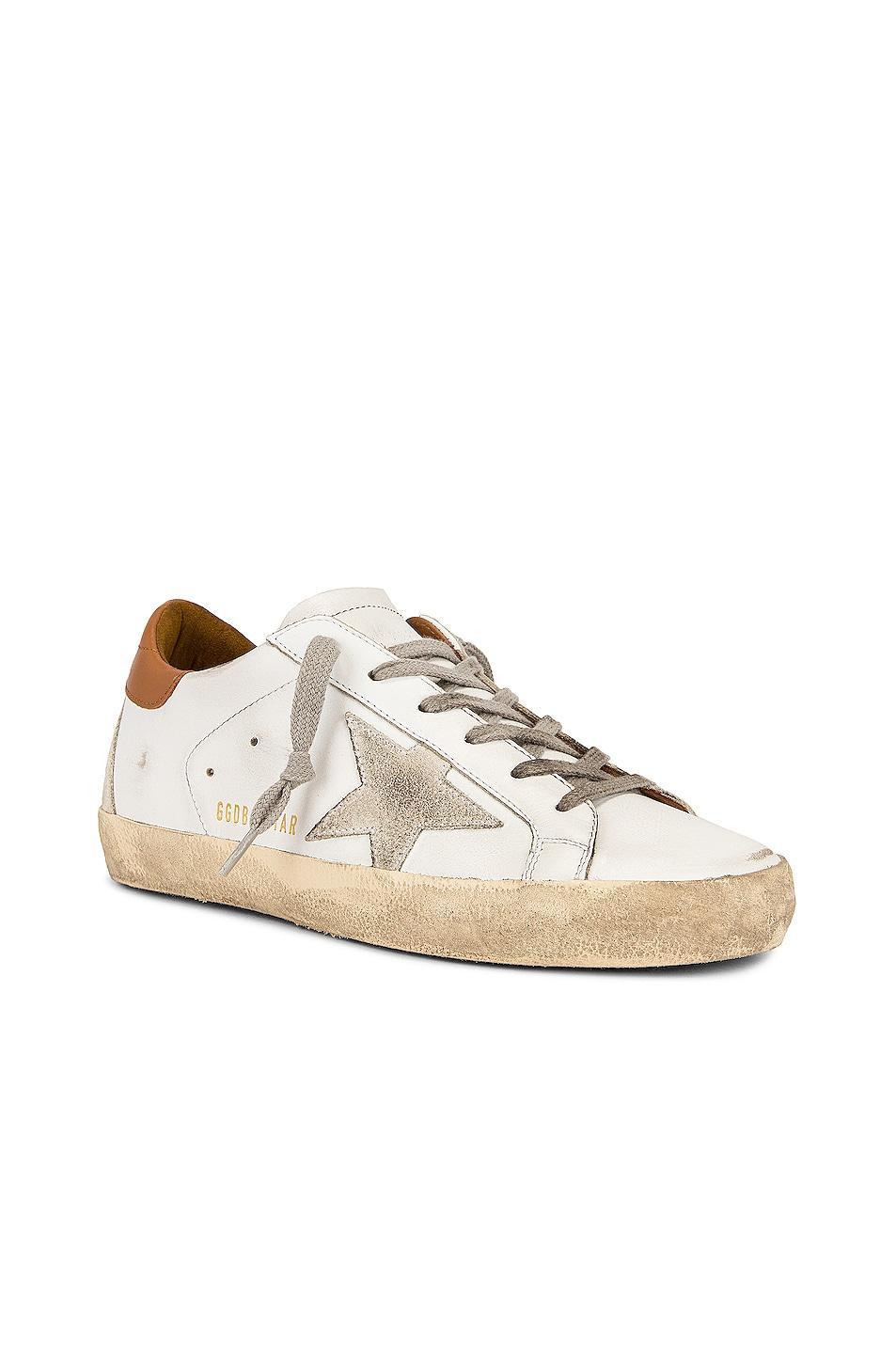 Golden Goose Superstar Sneaker in White Product Image