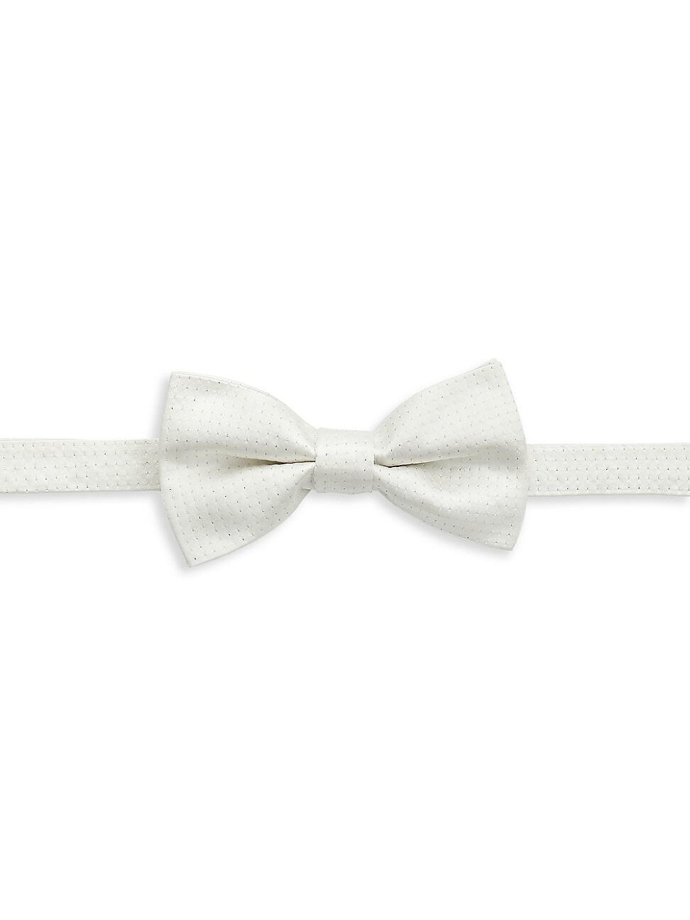 Mens COLLECTION Micro Shine Dotted Bow Tie Product Image