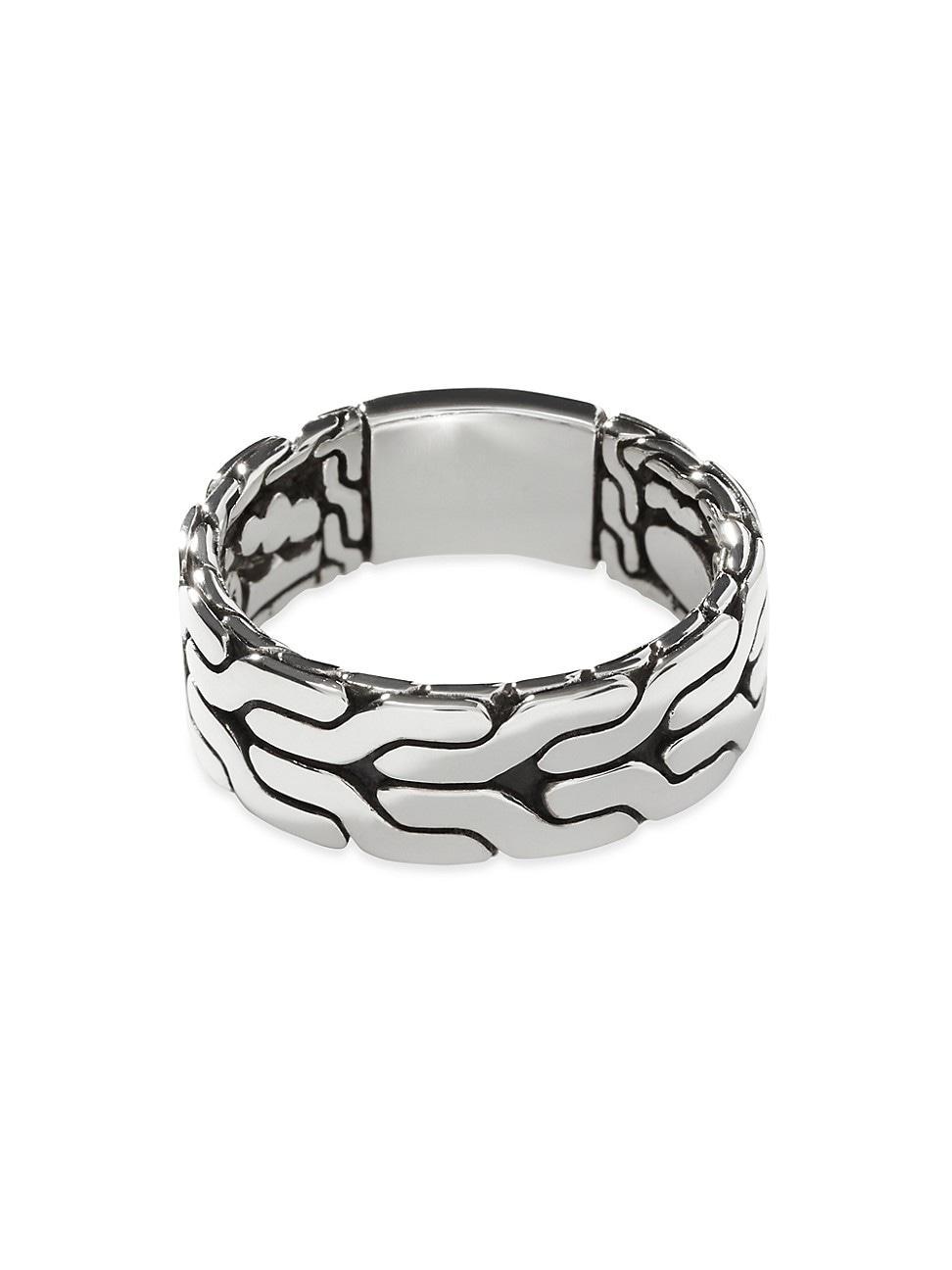 John Hardy Mens Classic Chain Band Ring Product Image