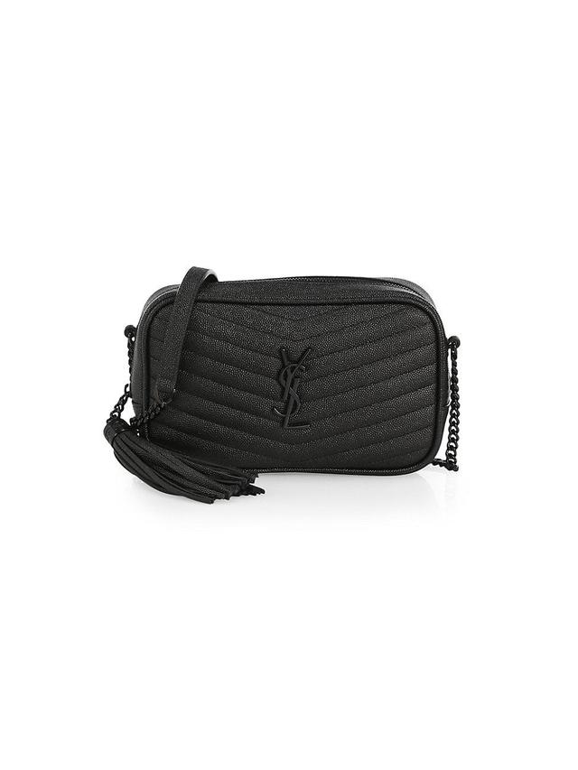 Womens Mini Lou Bag In Quilted Leather Product Image