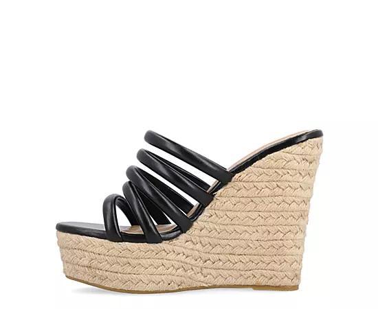 Journee Collection Womens Cynthie Wedge Sandal Product Image