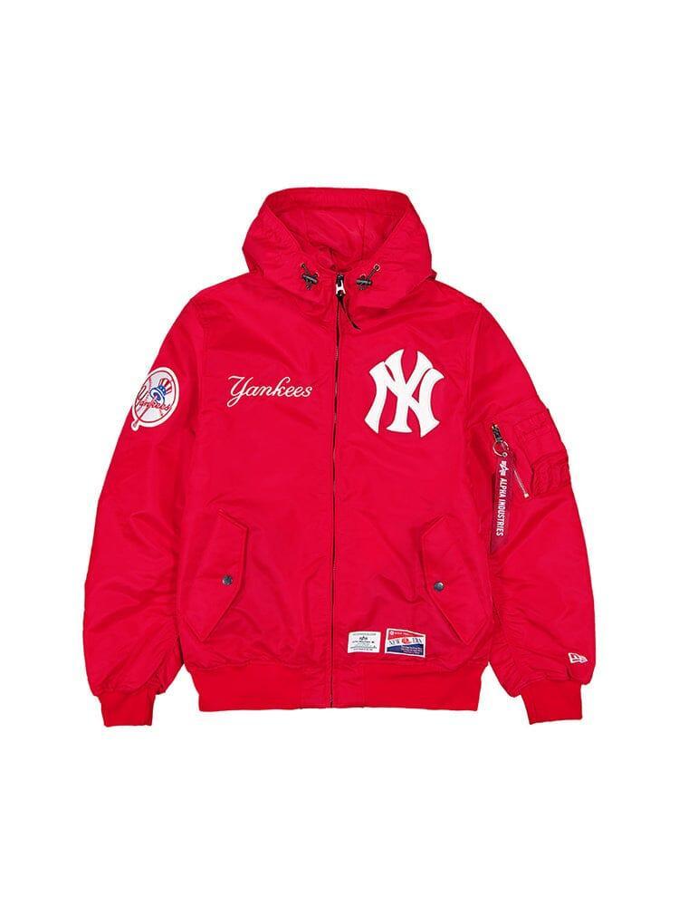 NEW YORK YANKEES X ALPHA X NEW ERA L-2B BOMBER JACKET Product Image