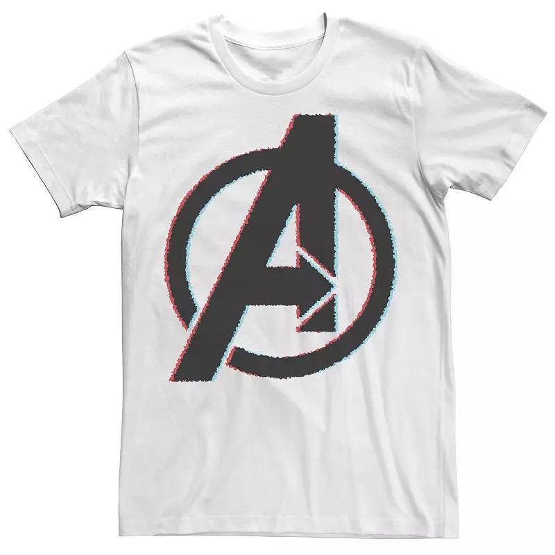 Mens Marvel Avengers 3D Color Pop Logo Tee Product Image