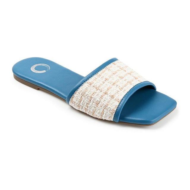 Journee Collection Mikala Womens Slide Sandals Product Image