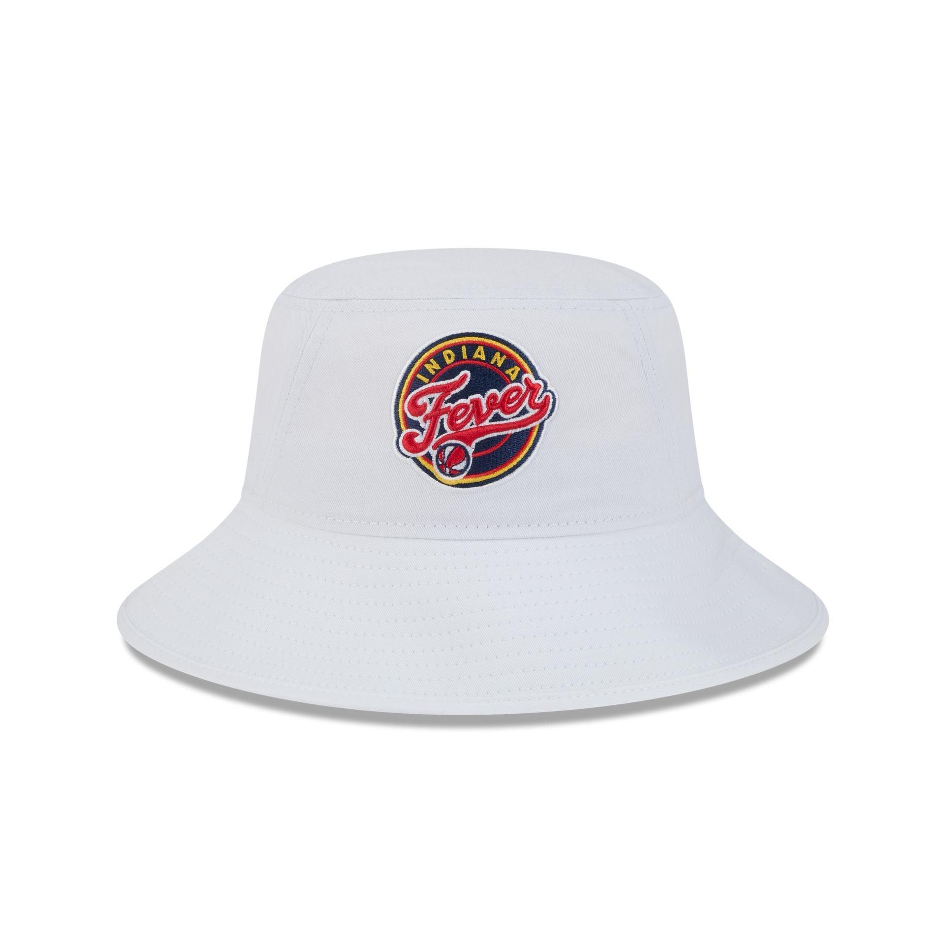 Indiana Fever Optic White Bucket Hat Male Product Image