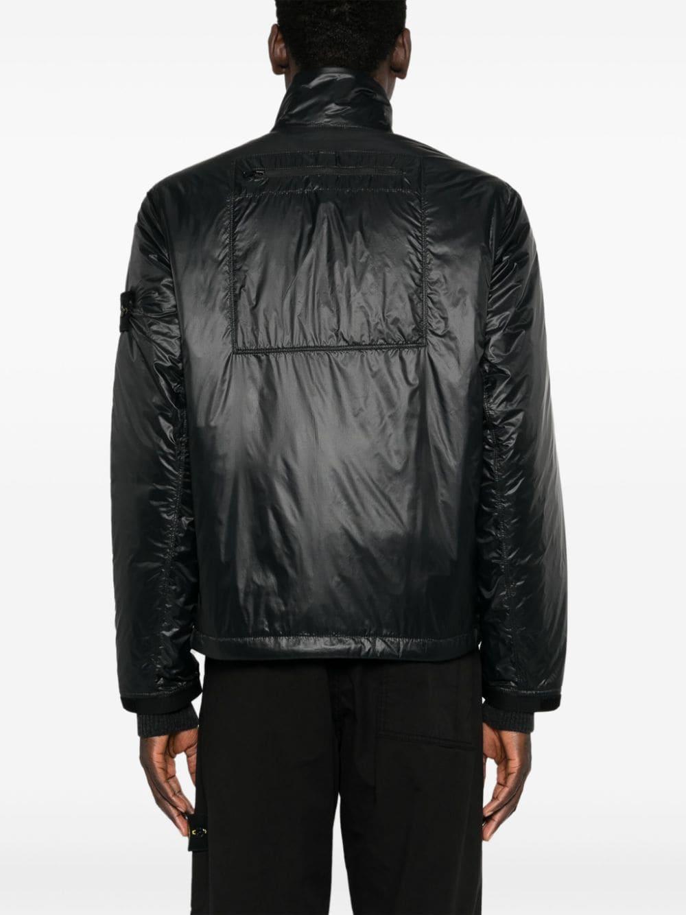 STONE ISLAND Compass-badge Lightweight Padded Jacket In Black Product Image