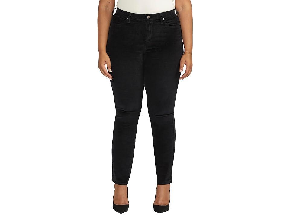 Jag Plus Size Ruby Mid Rise Straight Leg Pants Product Image