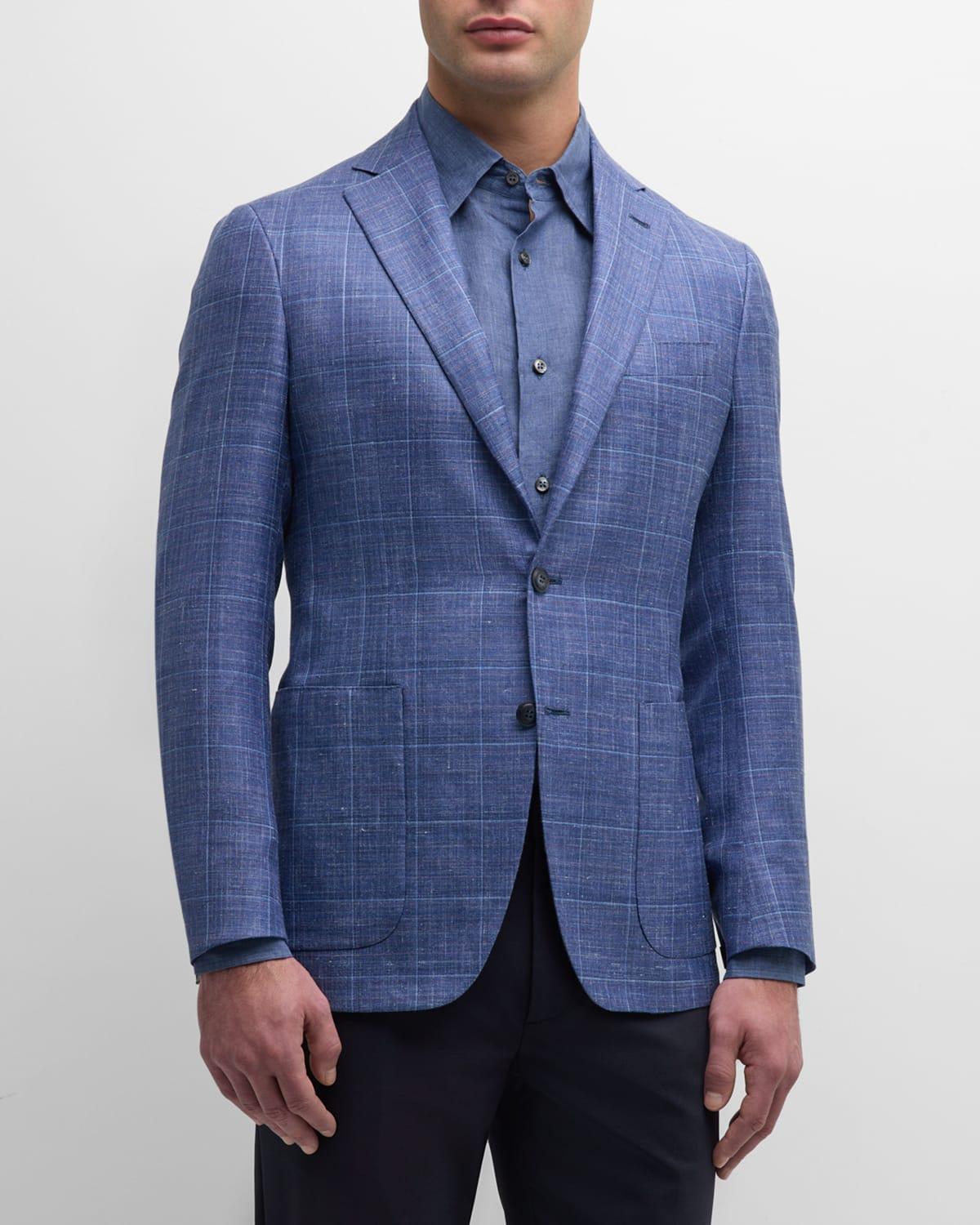 Mens Windowpane Sport Coat Product Image