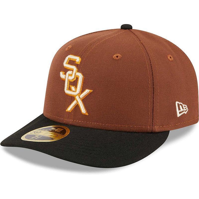 Mens New Era Brown Chicago White Sox Tiramisu Low Profile 59FIFTY Fitted Hat Product Image