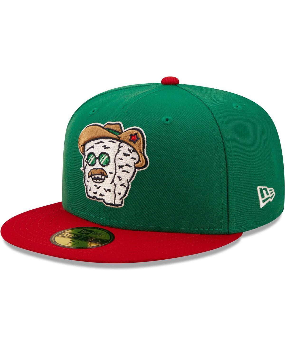 Mens New Era Green Los Quesos Frisco Copa De La Diversion 59FIFTY Fitted Hat - Green Product Image