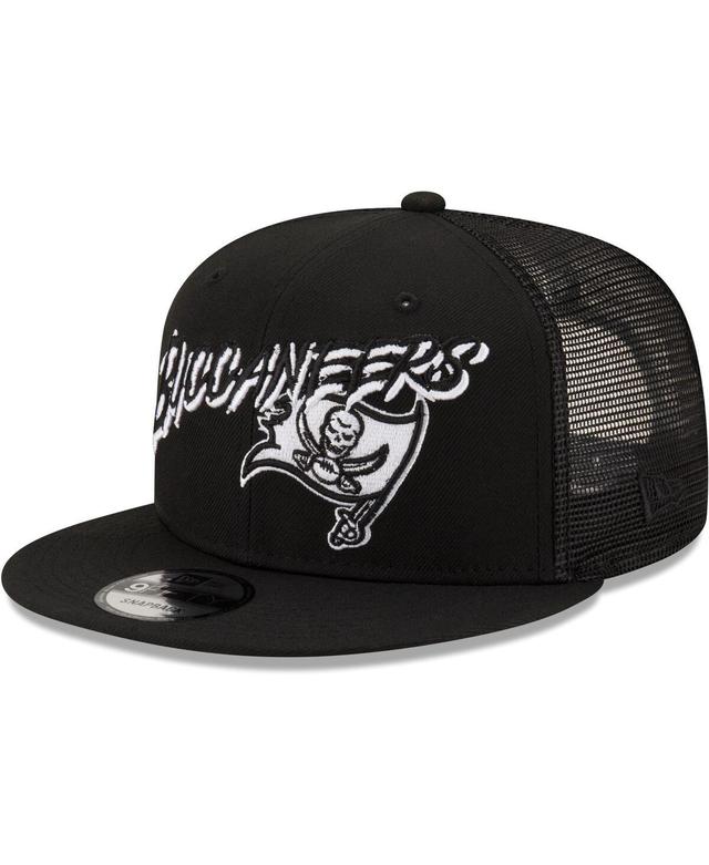 Mens New Era Tampa Bay Buccaneers Graffiti Script 9FIFTY Snapback Hat Product Image