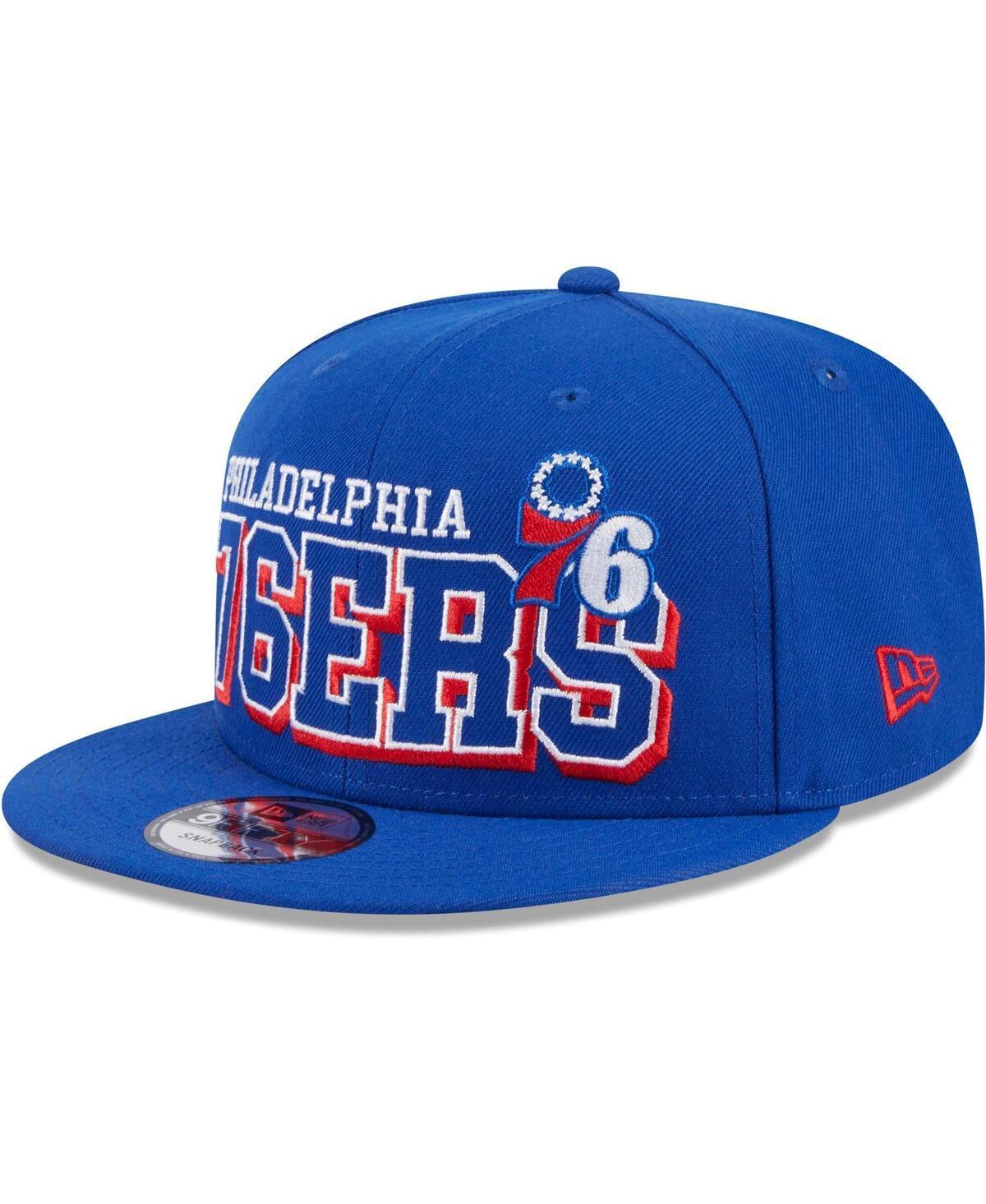 Mens New Era Royal Philadelphia 76ers Gameday 59FIFTY Snapback Hat Product Image