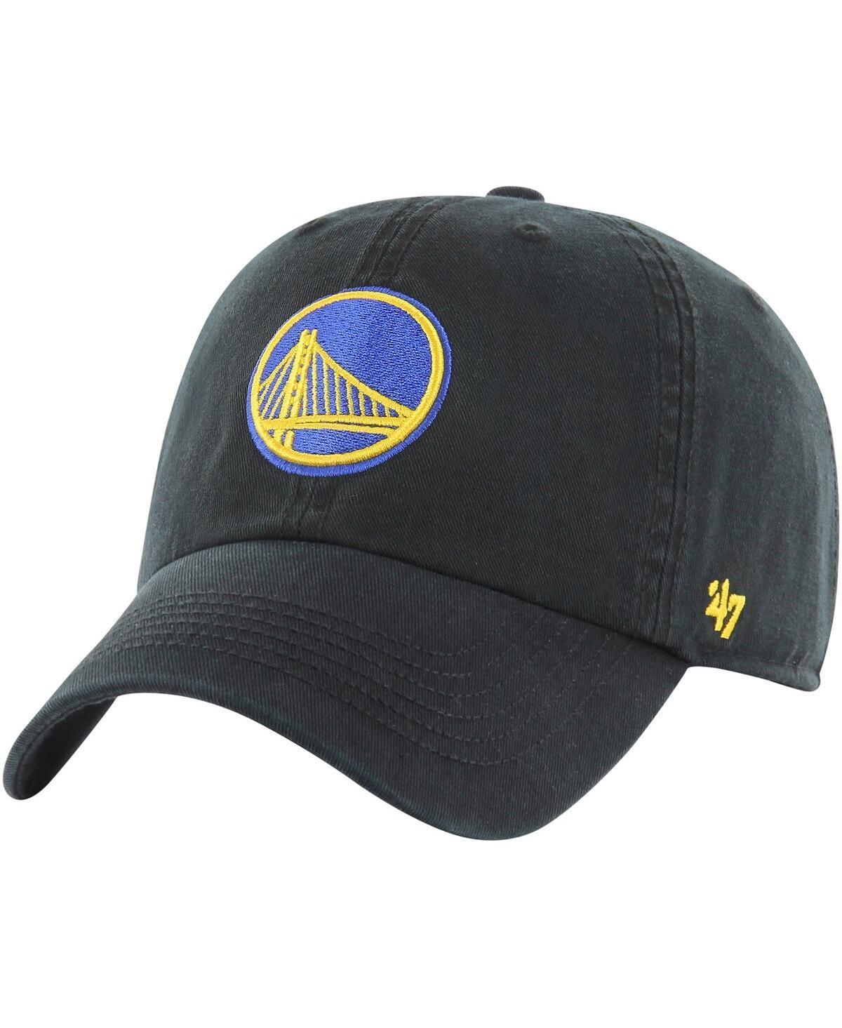 Mens 47 Brand Black Golden State Warriors Classic Franchise Fitted Hat Product Image