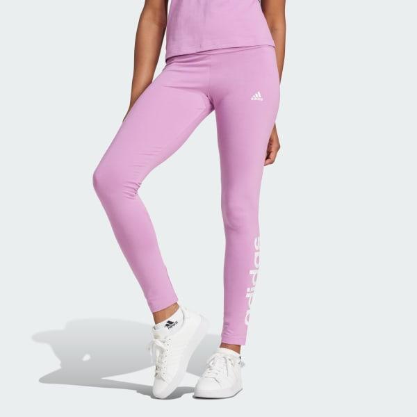 ESSENTIALS HIGH-WAISTED LOGO LEGGINGS Product Image