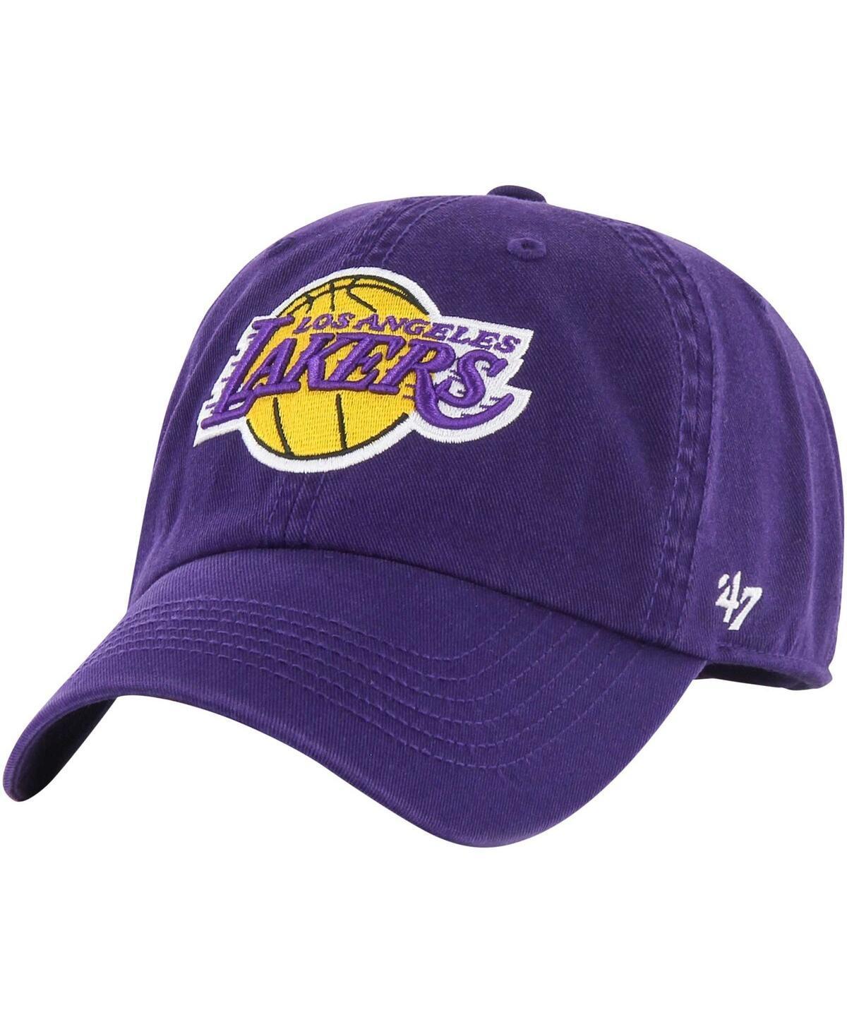 Mens 47 Brand Purple Los Angeles Lakers Classic Franchise Fitted Hat Product Image