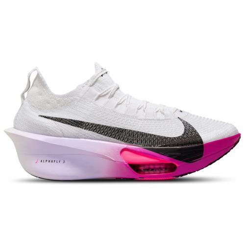 Nike Womens Nike Air Zoom Alphafly Next Flyknit 3 - Womens Running Shoes Purple/White Product Image