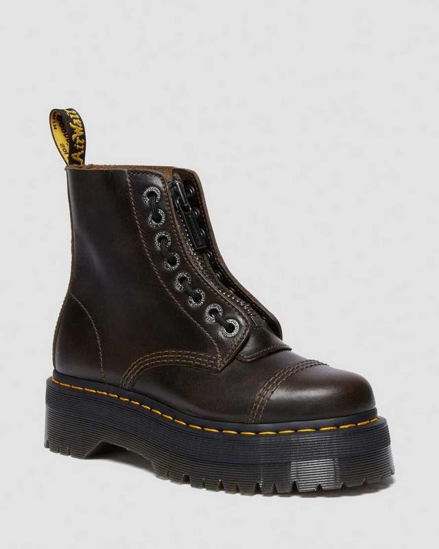 DR MARTENS Sinclair Orleans Leather Platform Boots Product Image