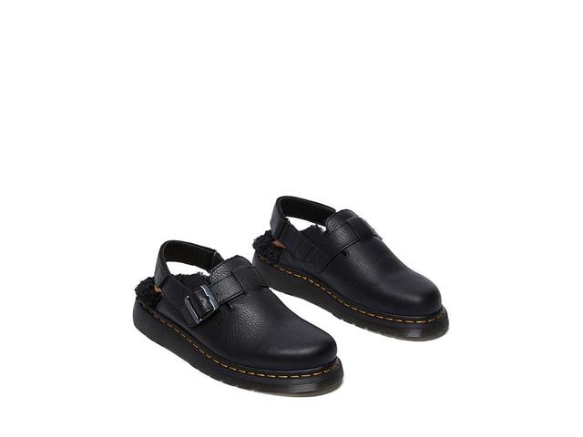 Dr. Martens Jorge II Faux Fur Lined Leather Slingback Mules Men's Lace-up Boots Product Image