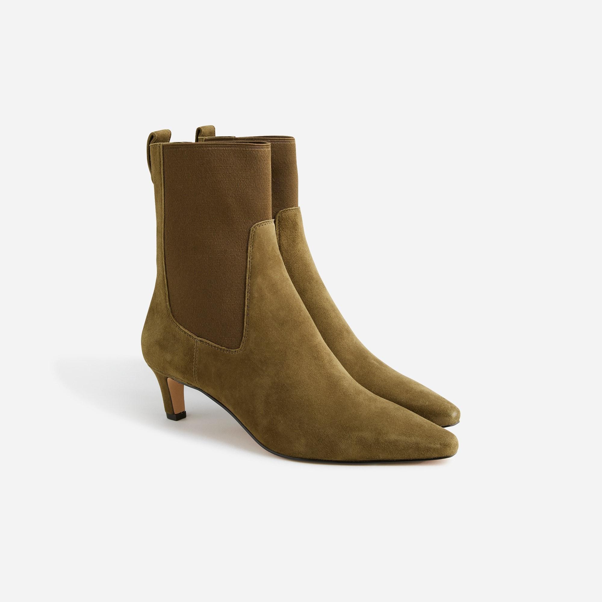 Stevie pull-on boots in suede Product Image