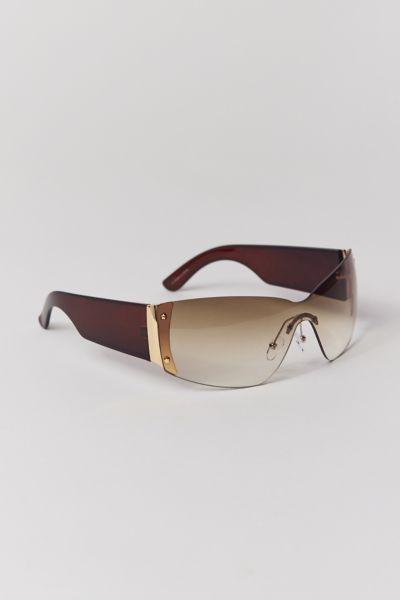 Brittney Y2K Shield Sunglasses Womens at Urban Outfitters Product Image