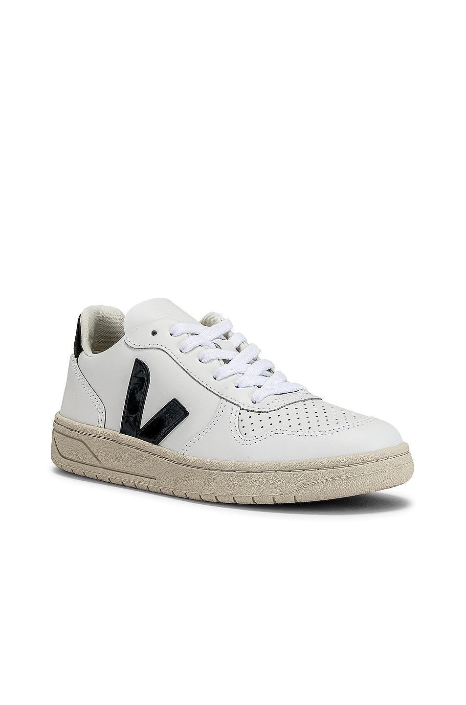 Veja V-10 Sneakers in White. Size 40, 41, 42, 43, 45, 46. Product Image