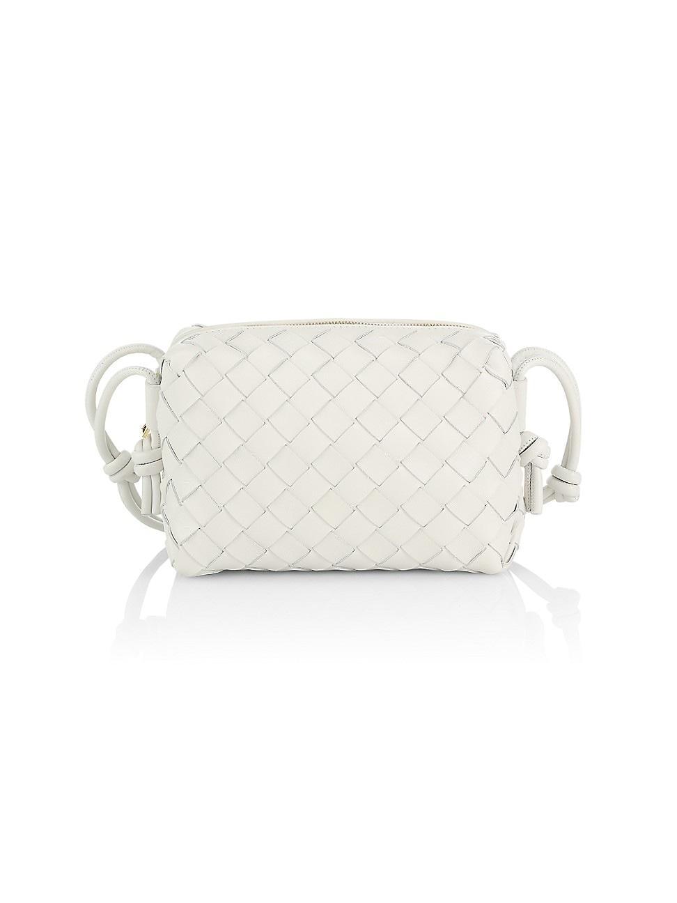 Bottega Veneta Small Intrecciato Leather Crossbody Bag Product Image