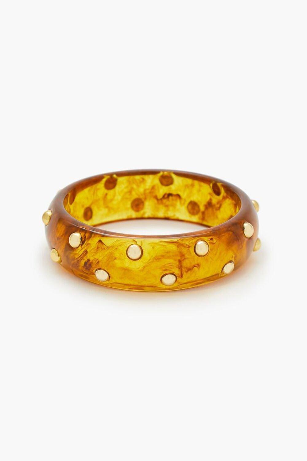 Studded Marble Bangle Bracelet | Forever 21 Product Image