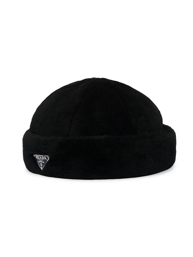 Mens Shearling Hat Product Image