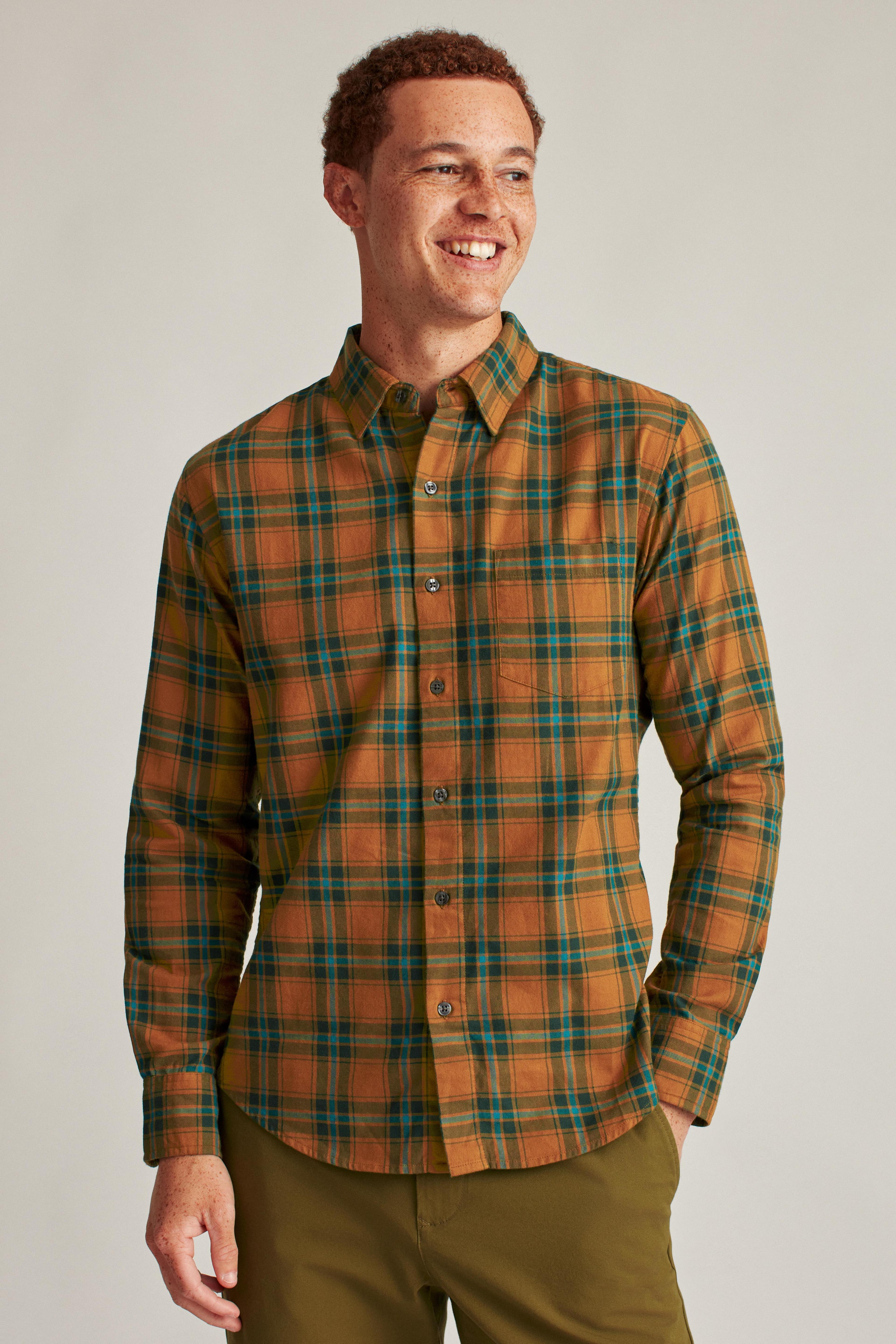 Everyday Lightweight Flannel Shirt Product Image