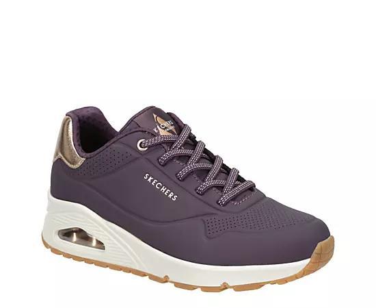 Skechers Street Uno Shimmer Away Womens Sneakers Product Image