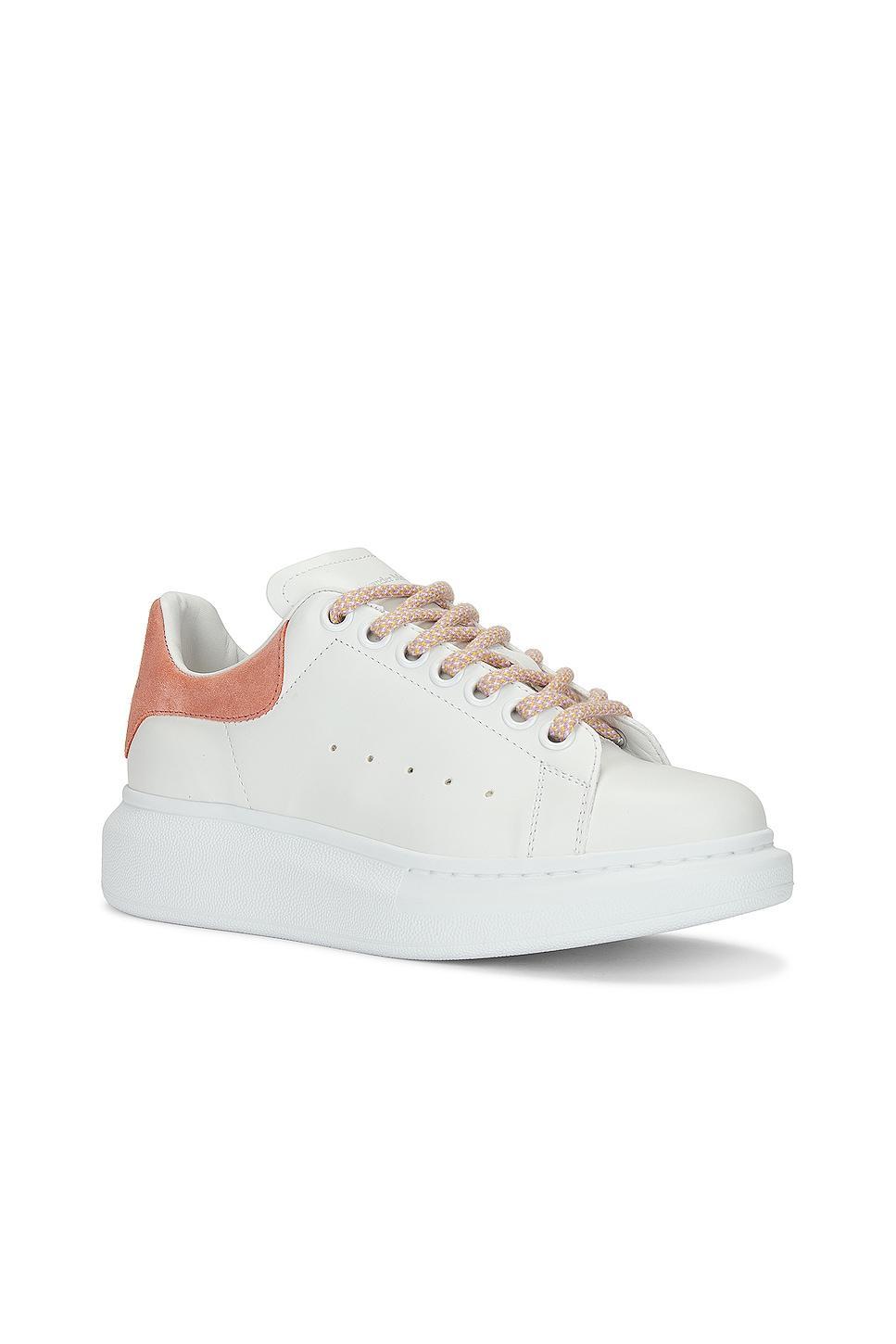 Alexander McQueen Platform Sneaker in White Product Image