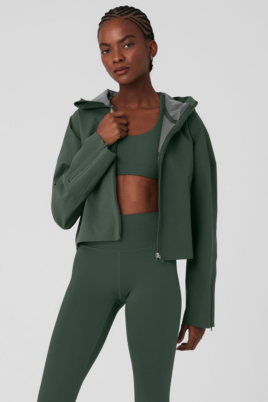 Rain Or Shine Jacket - Dark Cactus Female Product Image