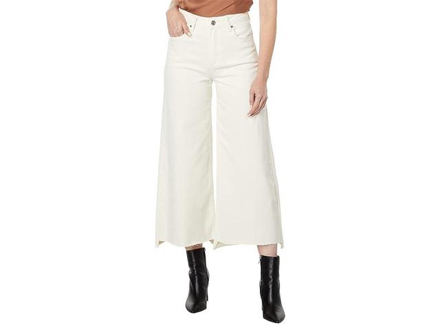 Paige Frankie Seam Belt Loops Leveled Hem in Desert Dune (Desert Dune) Women's Jeans Product Image