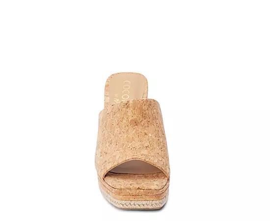 Coconuts Womens Audrey Wedge Sandal Product Image