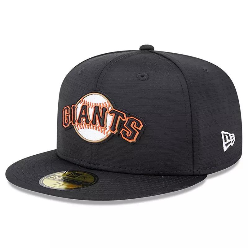 Mens New Era Black San Francisco Giants 2023 Clubhouse 59FIFTY Fitted Hat Product Image