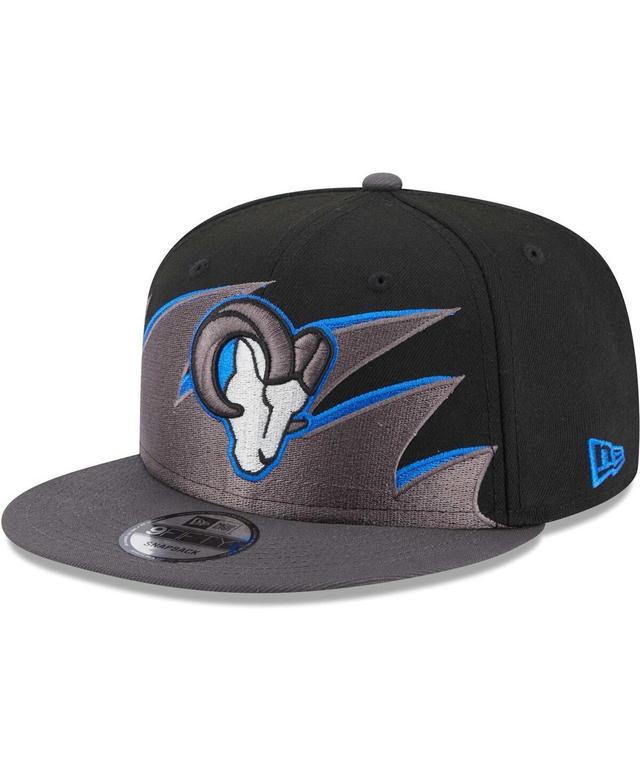 Mens New Era Los Angeles Rams Tidal Wave 9FIFTY Snapback Hat Product Image