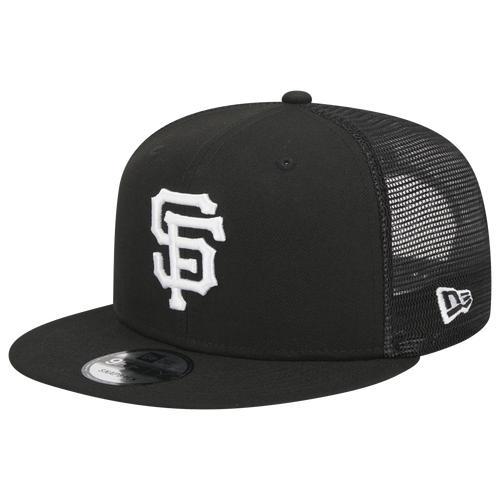 Mens New Era San Francisco Giants Trucker 9FIFTY Snapback Hat Product Image