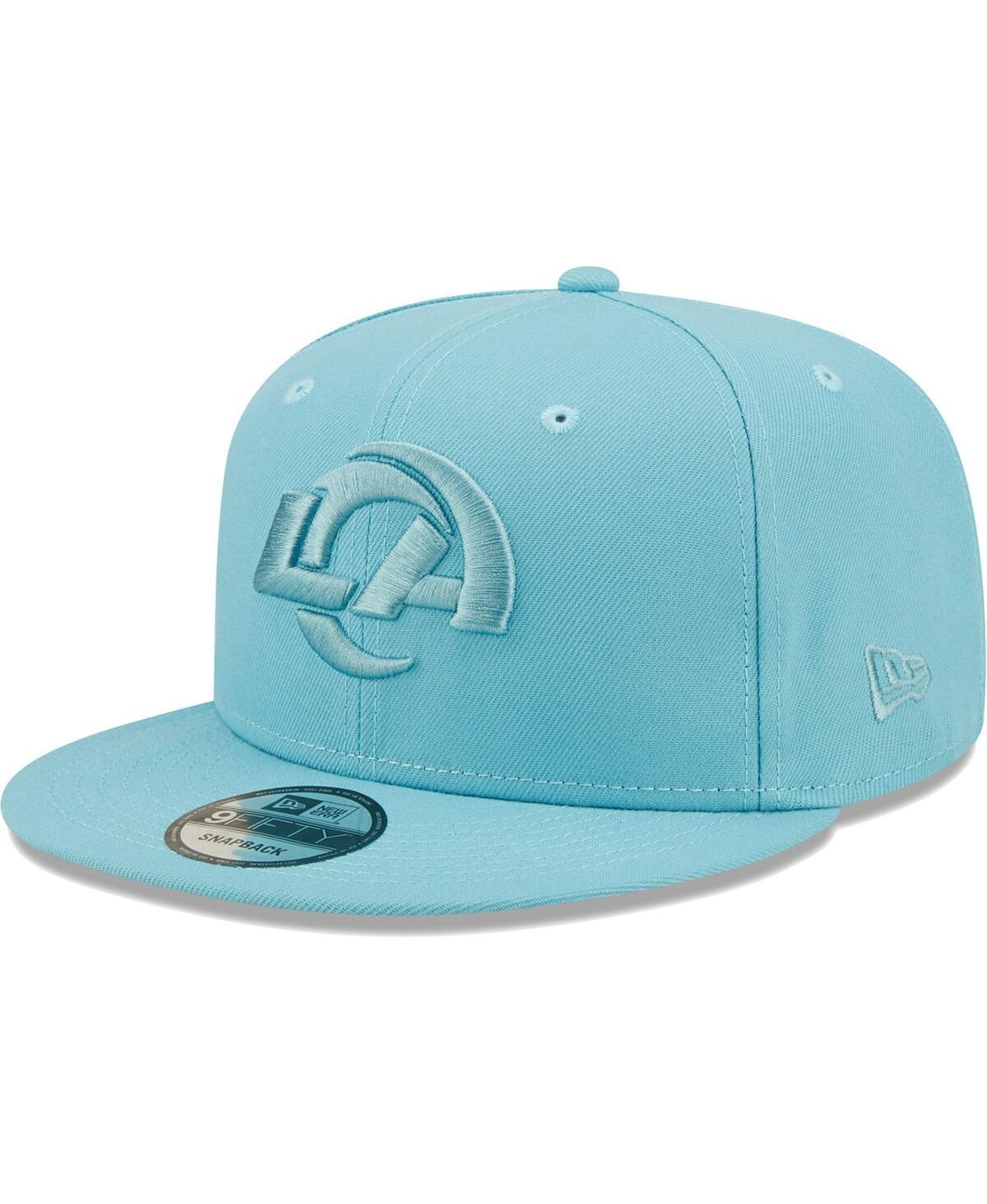 Mens New Era Aqua Los Angeles Rams Color Pack 9FIFTY Snapback Hat Product Image