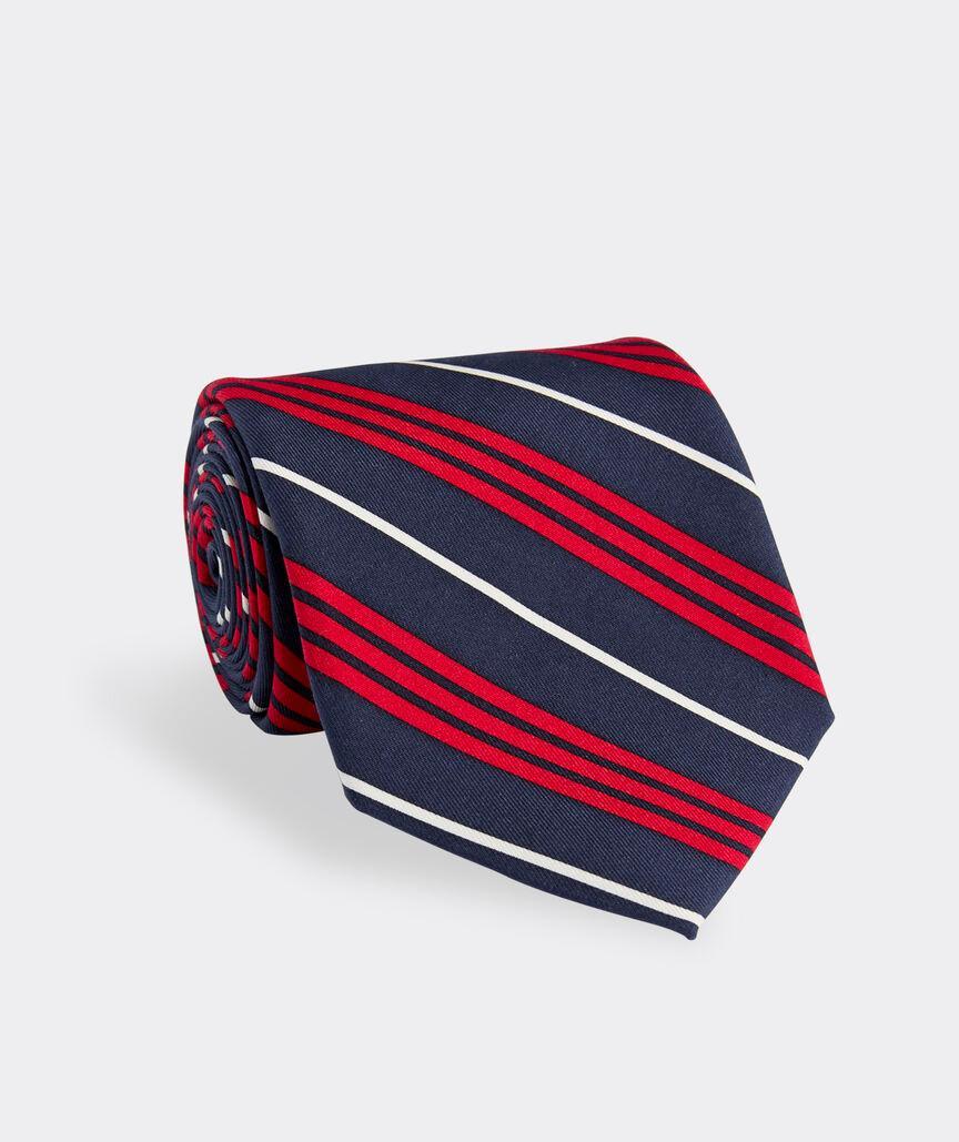 Candy Stripe Silk Tie Product Image