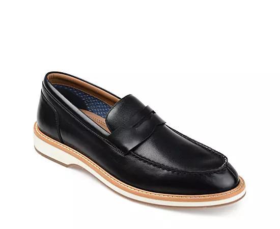 Thomas & Vine Watkins Mens Leather Penny Loafers Product Image