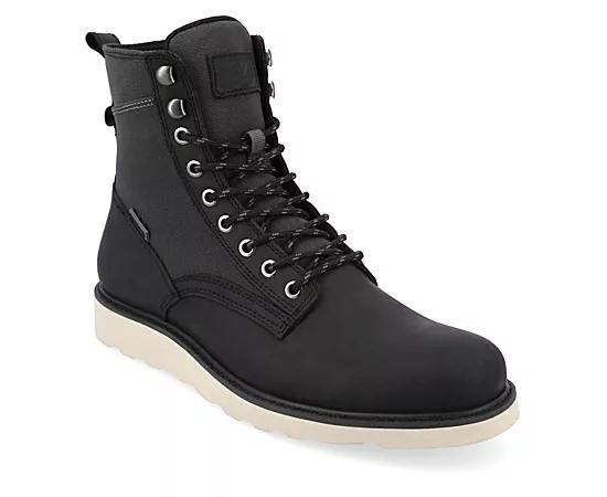 Territory Elevate Mens Tru Comfort Foam Lace-up Leather Ankle Boots Product Image