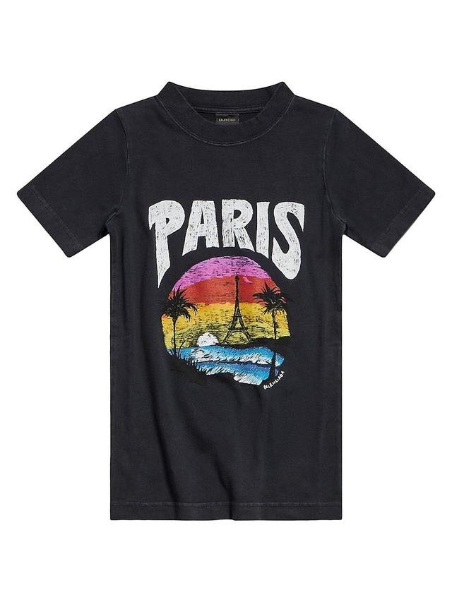 Womens Paris Tropical T-Shirt Fitted Product Image