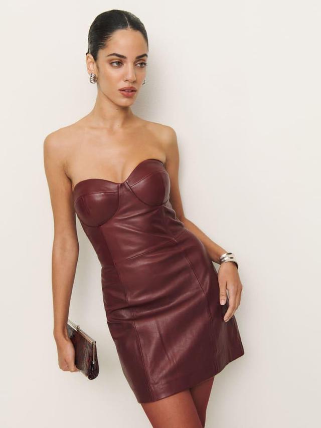 Veda Olivia Leather Dress Product Image