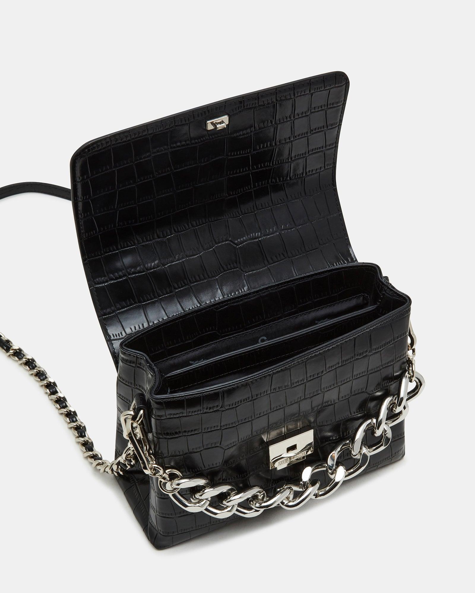 WORSH CROCODILE BAG BLACK Female Product Image