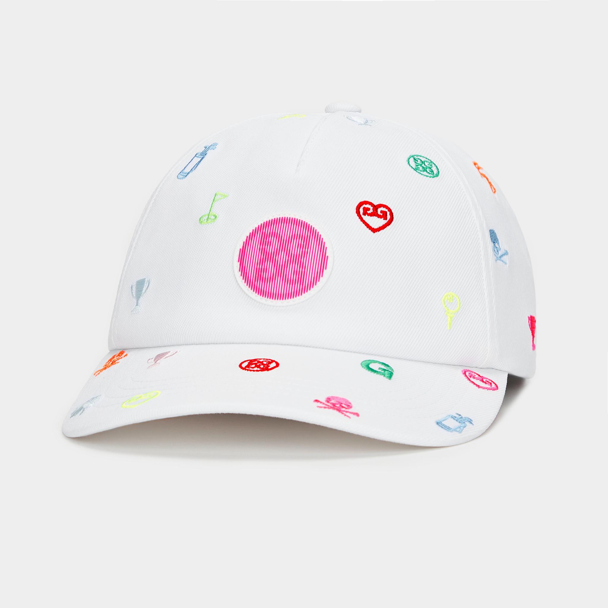 EMBROIDERED ICON STRETCH TWILL SNAPBACK HAT Product Image