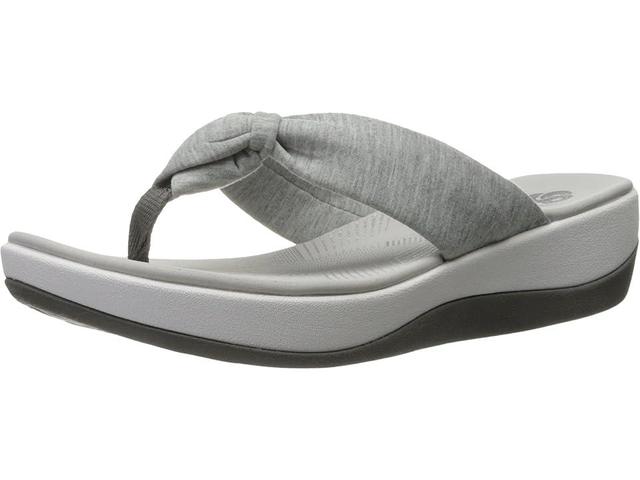 Clarks Arla Glison (Grey Heather Fabric) Women's Sandals Product Image