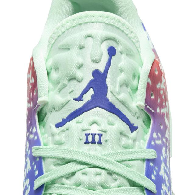 Jordan Mens Zion Williamson Jordan Zion 3 - Mens Basketball Shoes Green/Purple/Red Product Image