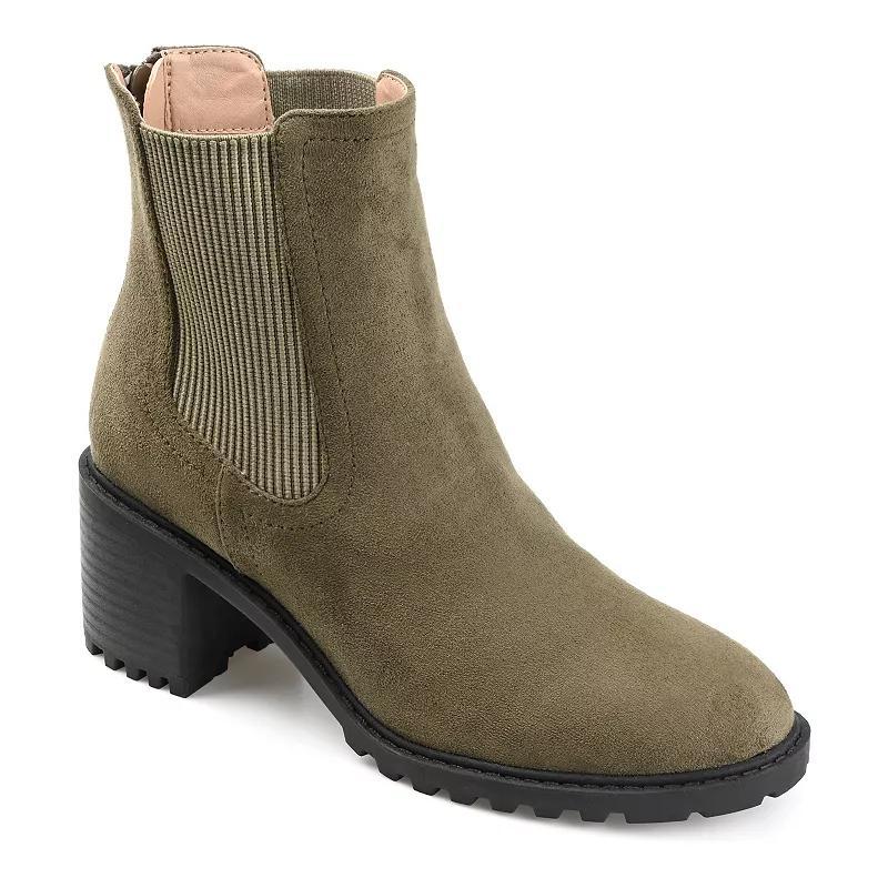 Journee Collection Jentry Tru Comfort Foam Womens Block Heel Chelsea Boots Product Image