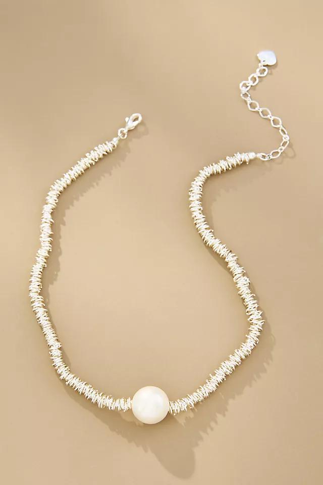 Beaded Pearl Collar Necklace Product Image